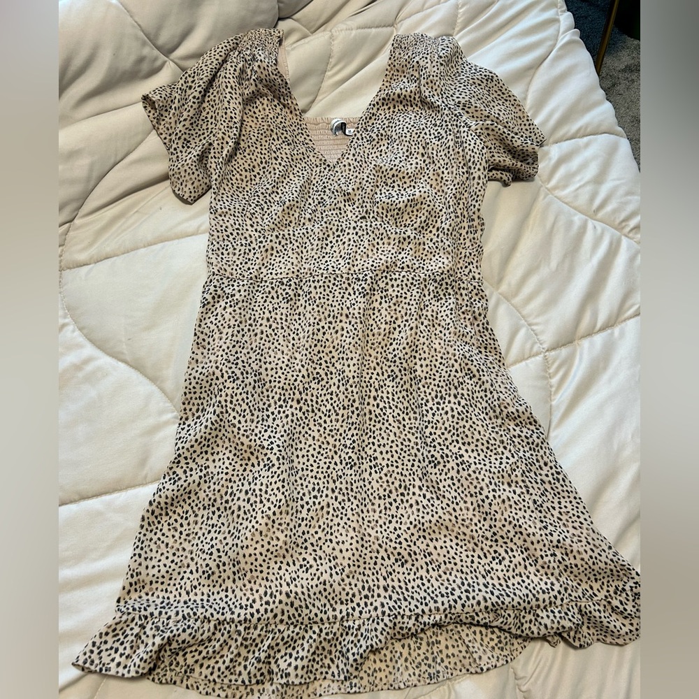 Abercrombie & Fitch Animal Print Dress Size Medium
